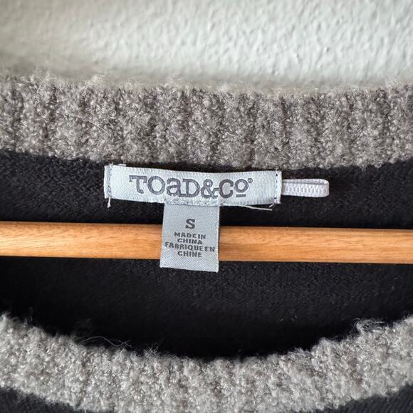 Toad & Co Brown Wool Boucle Lucianna Sweater Dress Tunic SMALL - Picture 8 of 15